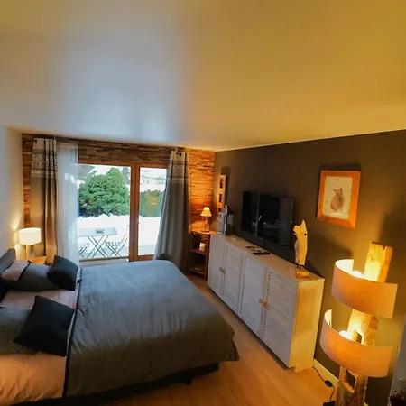 Superbe Studio Avec Parking Prive Crans-Montana