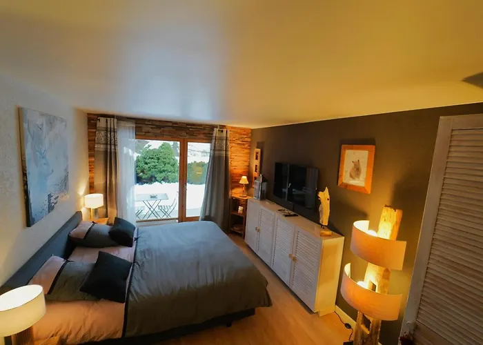 Superbe Avec Parking Prive 크란스몬타나