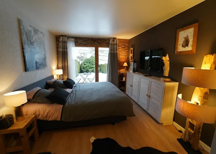 아파트 Superbe Avec Parking Prive 크란스몬타나